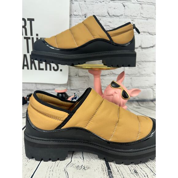 Timberland x Humberto Leon 110 Lug Cupsole Clogs Mens 11 Wheat Brown Black Shoes